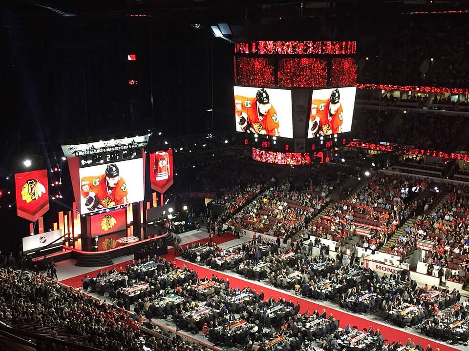 NHL_Entry_Draft_(35513212745)2017 Wikimedia Commons